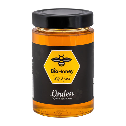 BioHoney Organic Raw Linden Honey 500g Honey - BioHoney