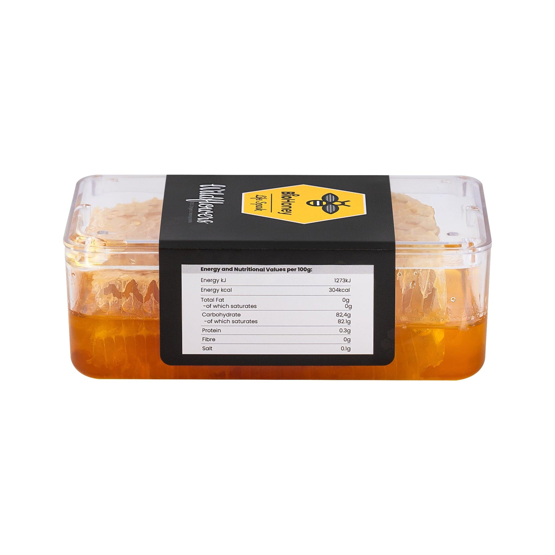 Award Winning Organic Raw Honeycomb Wildflowers 200g - BioHoney