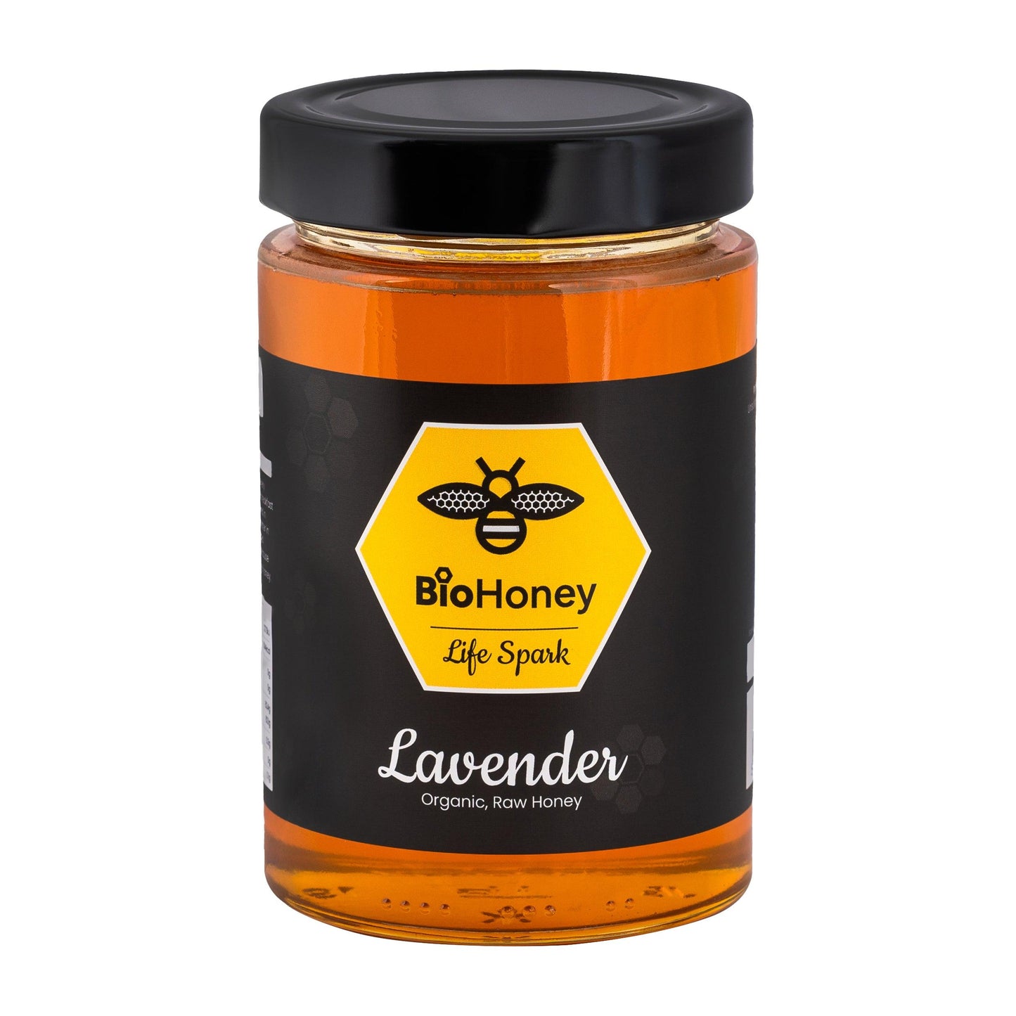 BioHoney Organic Raw Honey Lavender 500g Honey - BioHoney