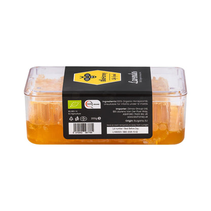 Award Winning Biohoney Organic Raw Honeycomb Lavender 200g - BioHoney