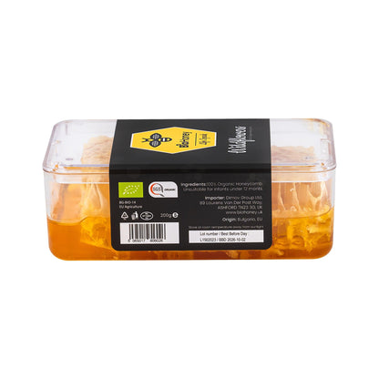 Award Winning Organic Raw Honeycomb Wildflowers 200g - BioHoney