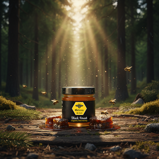 BioHoney Organic Raw Black Forest Honey 300g