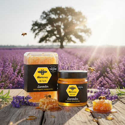 Lavender Honey 300g & Honeycomb