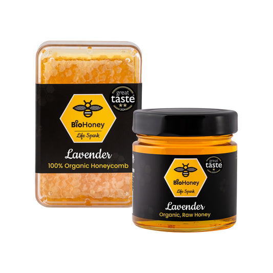 Lavender Honey 300g & Honeycomb