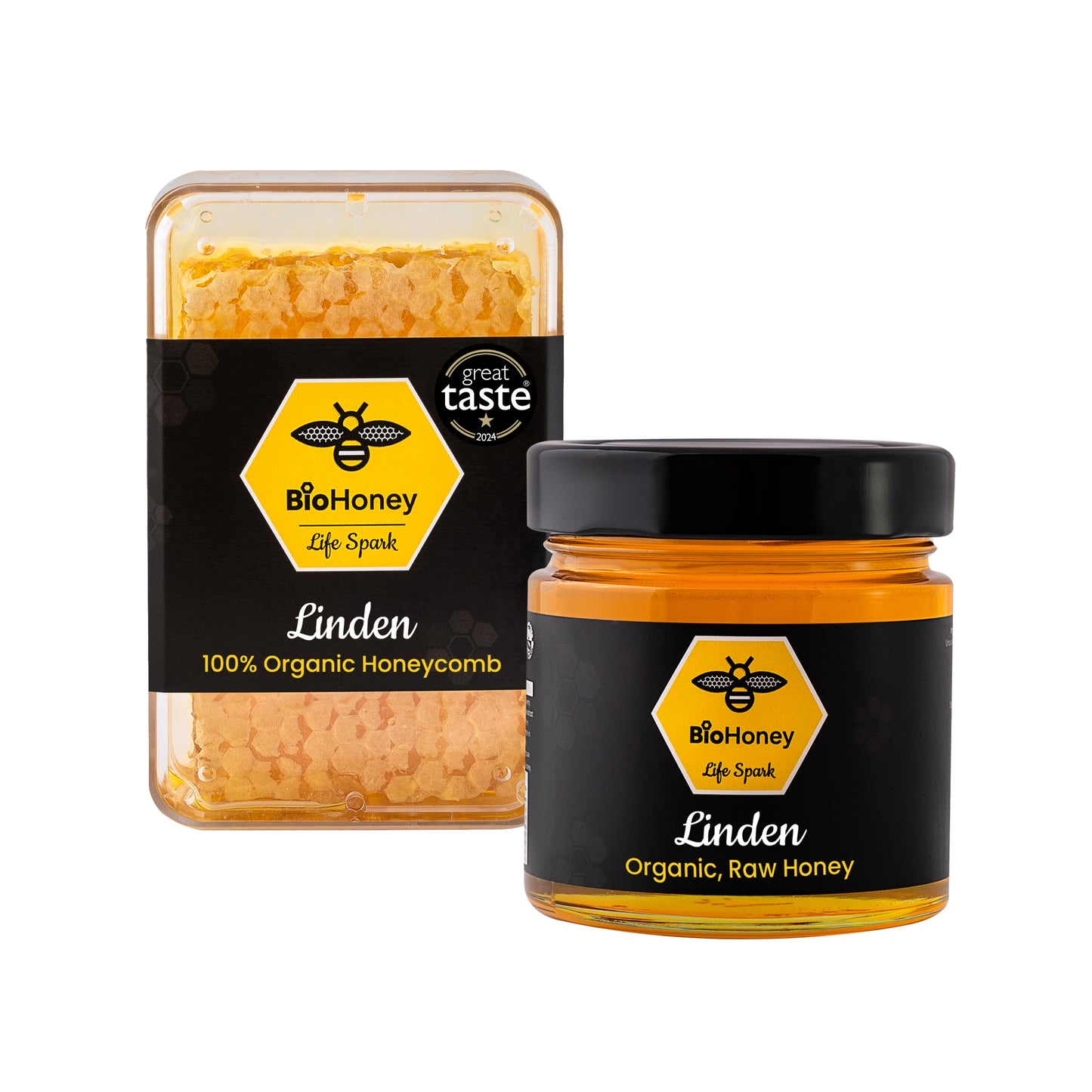 Linden Honey 300g & Honeycomb