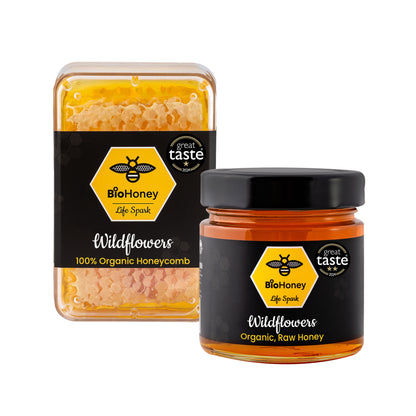 Wildflowers Honey 300g & Honeycomb